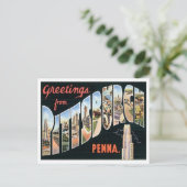 Vintage Pittsburgh Pennsylvania Briefkaart (Staand voorkant)