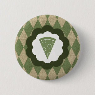 vintage pizza ronde button 5,7 cm