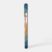 Vintage planetaire reflectie iPhone 16 hoesje (Linkerkant)