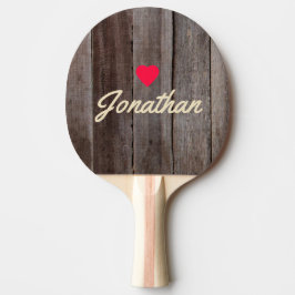 Vintage Planks Vintage Hart Signature Tafeltennisbatje