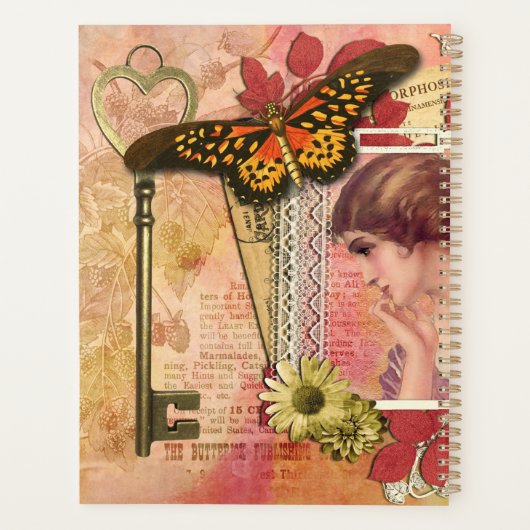 Vintage Planner (Achterkant)