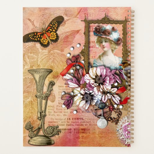 Vintage Planner (Achterkant)