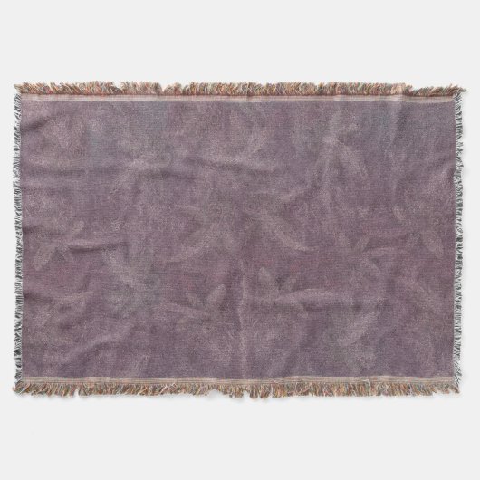 Vintage Plum Dragonfly Dance Deken (Voorkant)