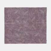 Vintage Plum Dragonfly Dance Fleece Deken (Voorkant (Horizontaal))