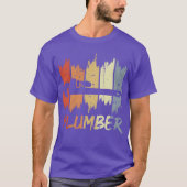 Vintage Plumber funny T-shirt (Voorkant)