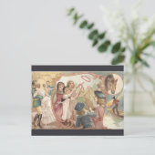 Vintage Poland Briefkaart (Staand voorkant)