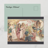 Vintage Poland Briefkaart (Voorkant / Achterkant)