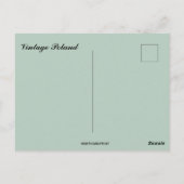 Vintage Poland Briefkaart (Achterkant)