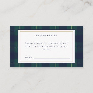 Vintage Polo Teddy Bear Diaper Raffle Card Informatiekaartje