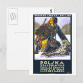 Vintage Polska Polen Briefkaart (Voorkant / Achterkant)