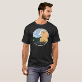 Vintage Pompeys Pillar National Monument Montana T-shirt (Voorkant volledig)