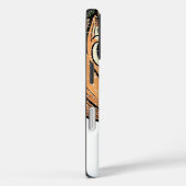 Vintage Pompoen Kat “Meowloween” iPhone Hoesje (Achterkant / Rechts)