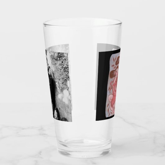 Vintage Pop Glas (Links)