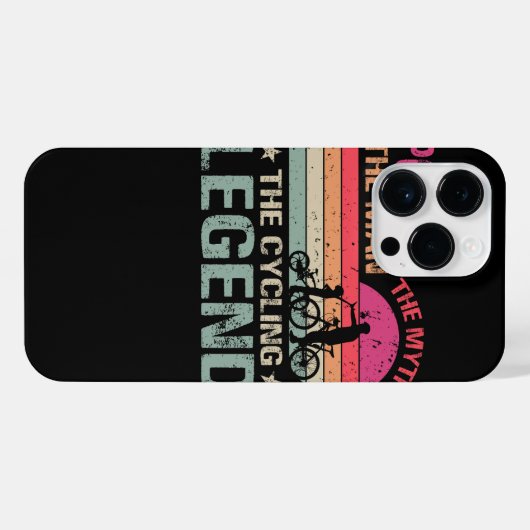 Vintage Pop Pop Man iPhone Hoesje (Achterkant horizontaal)