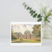 Vintage Poppelsdorf Palace/Schloss, Bonn, Germany Briefkaart (Staand voorkant)