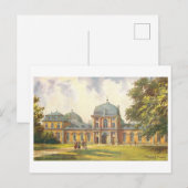 Vintage Poppelsdorf Palace/Schloss, Bonn, Germany Briefkaart (Voorkant / Achterkant)