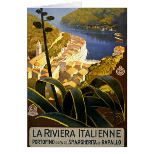 Vintage Portofino Italië