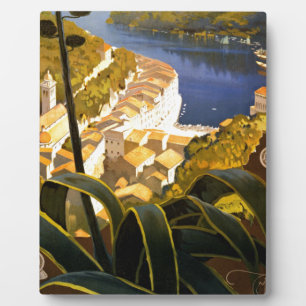 Vintage Portofino Italië Fotoplaat