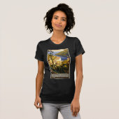 Vintage Portofino Italië T-shirt (Voorkant volledig)