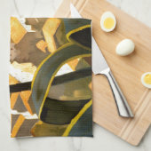 Vintage Portofino Italië Theedoek (Quarter Fold)