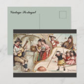 Vintage Portugal Briefkaart (Voorkant / Achterkant)
