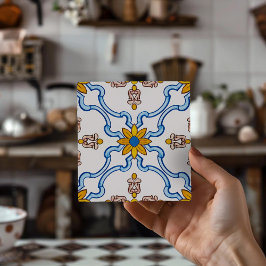Vintage Portugese Huisdecoratie Kuststijl Lisboa Tegeltje
