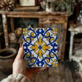 Vintage Portuguese Azulejo Drink Coaster  Tegeltje