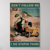 Vintage Poster (Voorkant)