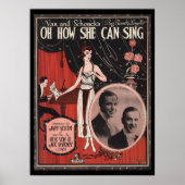 Vintage Poster (Voorkant)