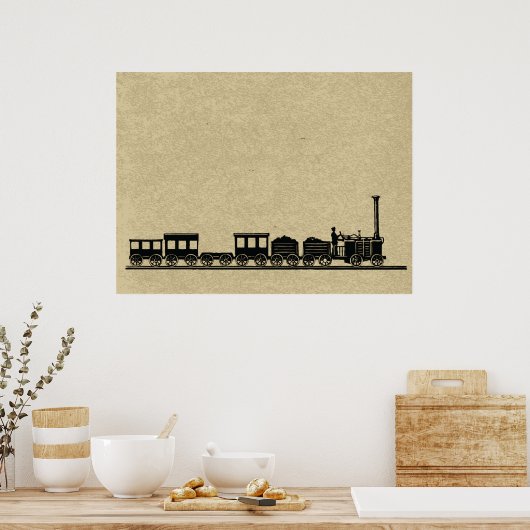 Vintage Poster (Keuken)