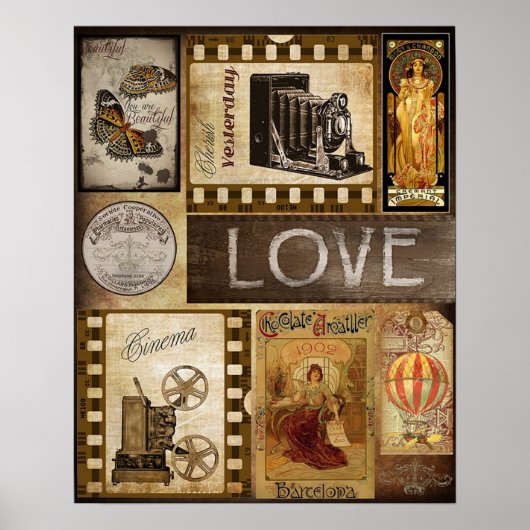 Vintage Poster (Voorkant)