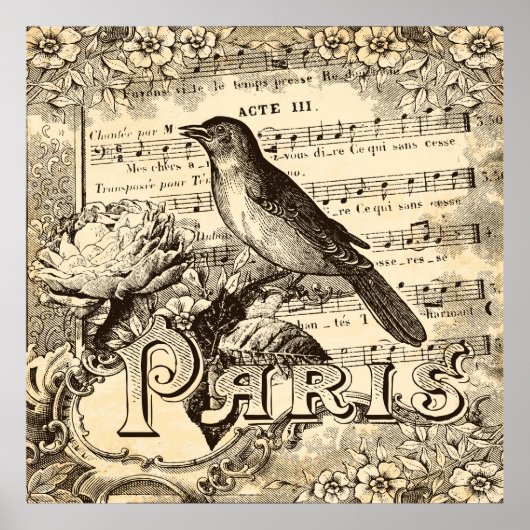 Vintage poster (Voorkant)