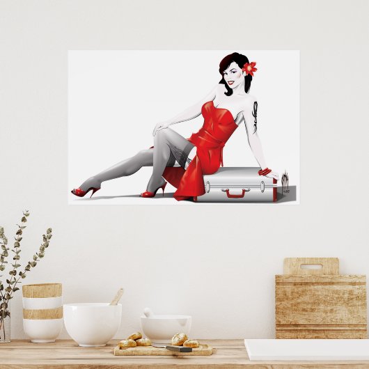 Vintage Poster (Keuken)