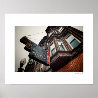 Vintage Poster Afdruk