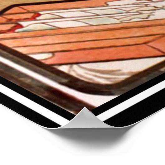 Vintage Poster Alphonse Mucha Perfume (Hoek)