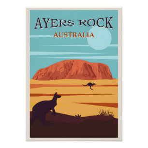 Vintage poster Australië
