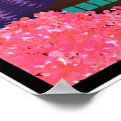 Vintage-poster, bezoek Japan Poster (Hoek)