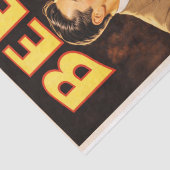Vintage Poster Bier Viering Decoupage Tissuepapier (Detail)