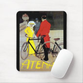 Vintage Poster Bike Muismat (Met muis)