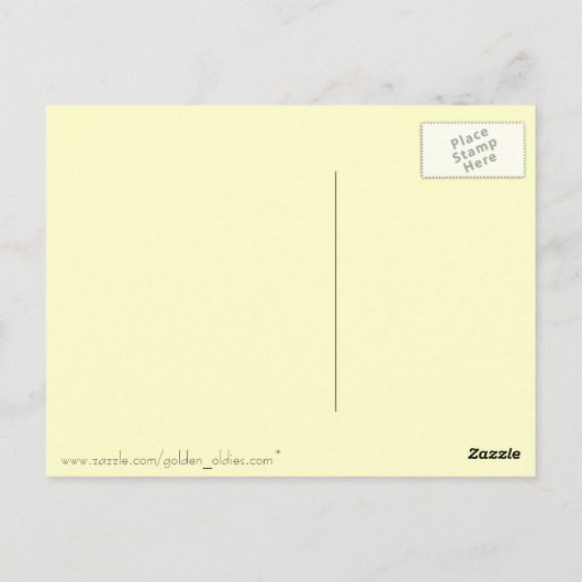 Vintage Poster Briefkaarten (Achterkant)