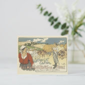 Vintage Poster Briefkaarten - Landbouwers (Staand voorkant)