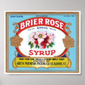 Vintage Poster - Brier Roos Syrup (Voorkant)