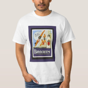 Vintage poster, Brylcrèmeproduct voor mannen T-shirt