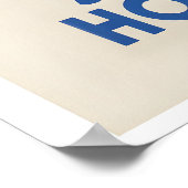 Vintage Poster By Train for Seaside Holidays (Hoek)