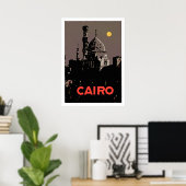Vintage Poster Cairo (Thuiskantoor)