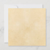 Vintage Poster Cream & Brown Reception only (Achterkant)