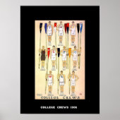 Vintage Poster Crews 1908 (Voorkant)