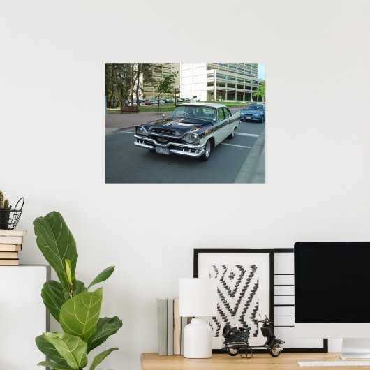 Vintage Poster Dodge (Thuiskantoor)
