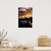 Vintage Poster - East Fremantle, Western Australië (Keuken)