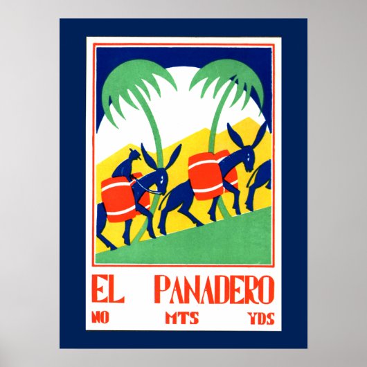 Vintage Poster - El Panadero (Voorkant)